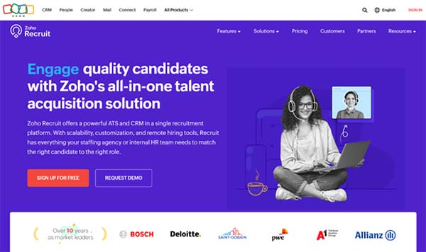 Zoho Recruit