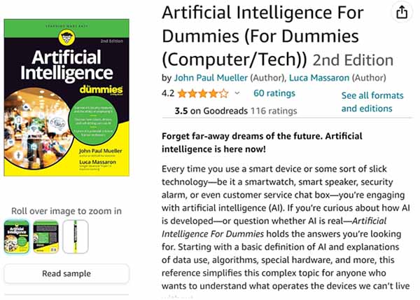 Artificial Intelligence for Dummies