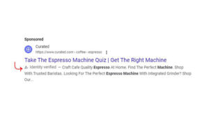Google Ads testa la nuova etichetta di verifica dell'identità dell'inserzionista