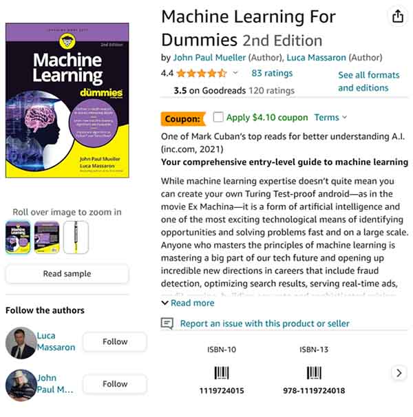 Best Book for Learning Machine Learning