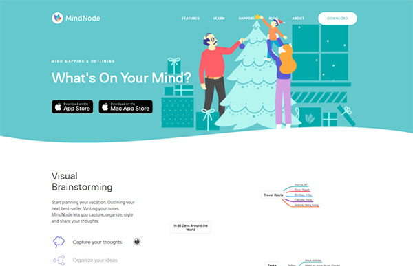 MindNode - A Tool for Straightforward Online Brainstorming