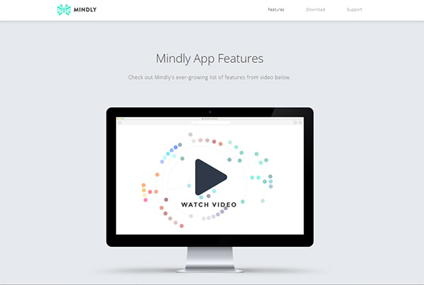 Mindly - A Brainstorming Tool to Help You Organize Your Inner Universe