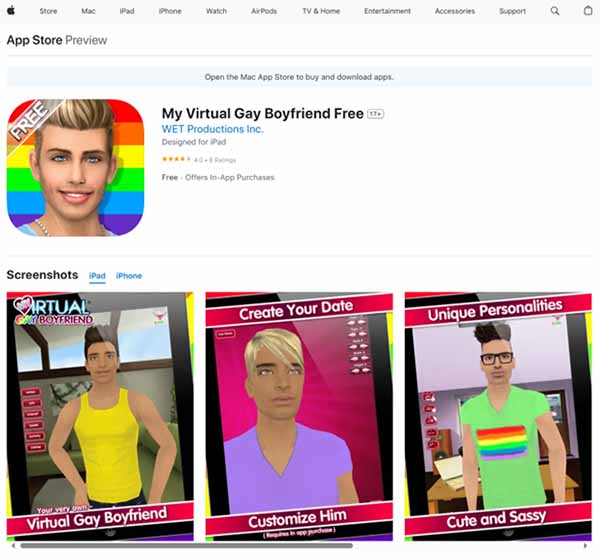 My Virtual Gay Boyfriend Free