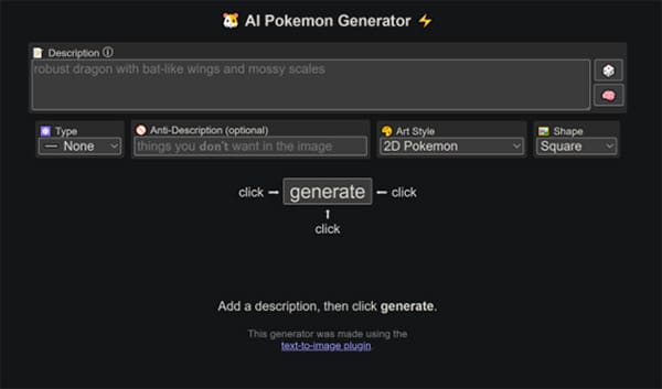 Perchance Pokemon Generator