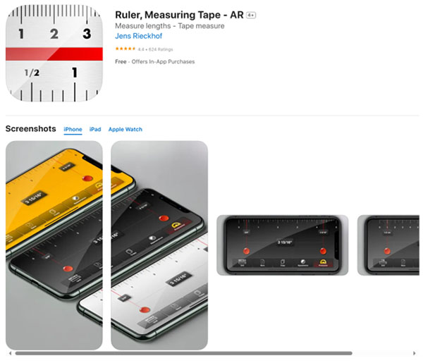 Ruler, Measuring Tape - AR
