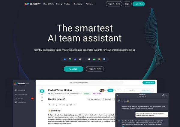 Sembly AI Review [Key Features & Pricing]