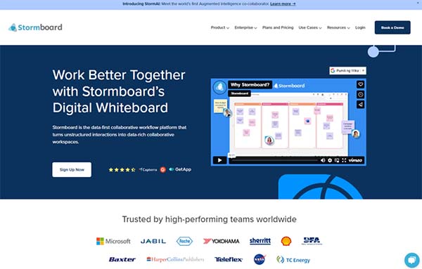 Stormboard - A Colorful Online Brainstorming and Ideation Software