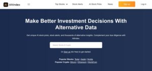 AltIndex Review: Features, Pricing Plans & Cons