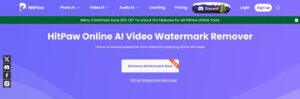 Hitpaw Online AI 視訊浮水印去除器評論：功能、定價方案和缺點