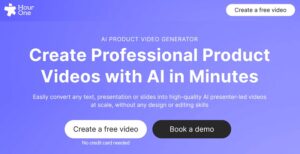 Hour One AI Review: caracteristici, planuri de prețuri și contra