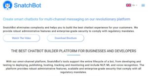SnatchBot Review: Features, Pricing Plans & Cons