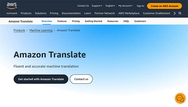 Amazon Translate