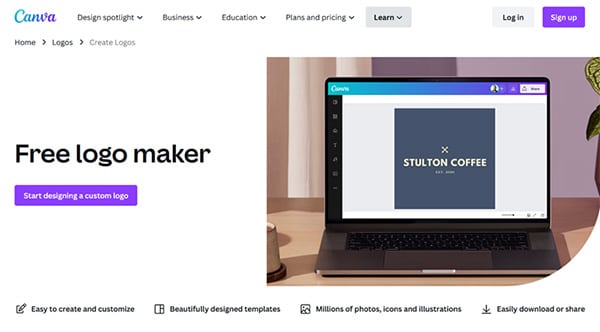Canva AI Logotype Generator