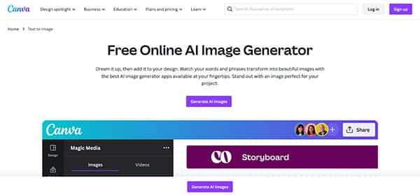 Canva Image Generator