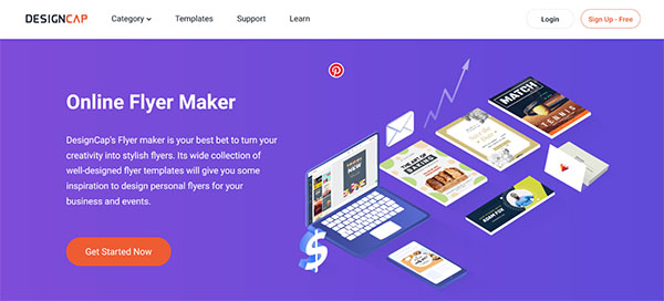 DesignCap AI Free Online Flyer Maker