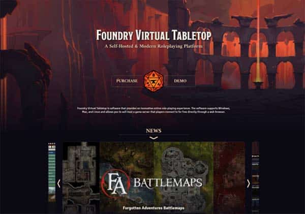 Foundry Virtual Tabletop