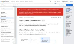 Plataforma de IA do Google Cloud