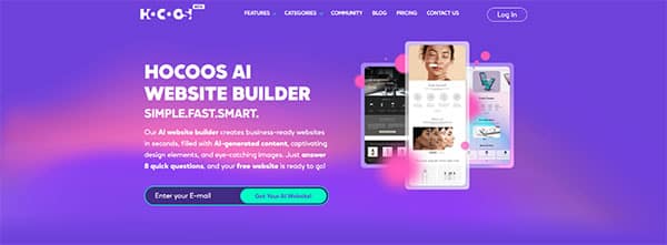 HOCOOS AI Website Builder