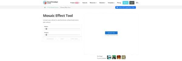 Mosaic Effect Tool