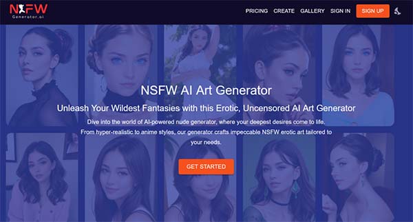 Gerador de arte AI sem censura NSFW