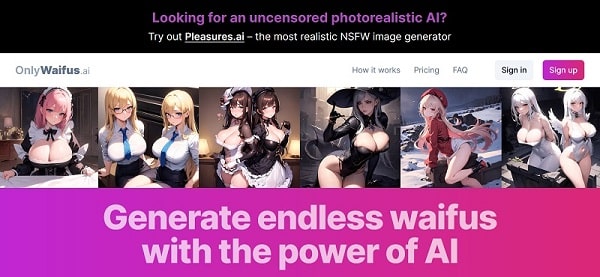 Only Waifu AI Review: Features, Pricing Plans & Cons