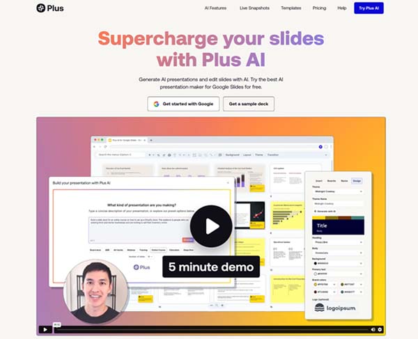 Plus AI (AI Presentation Tool)