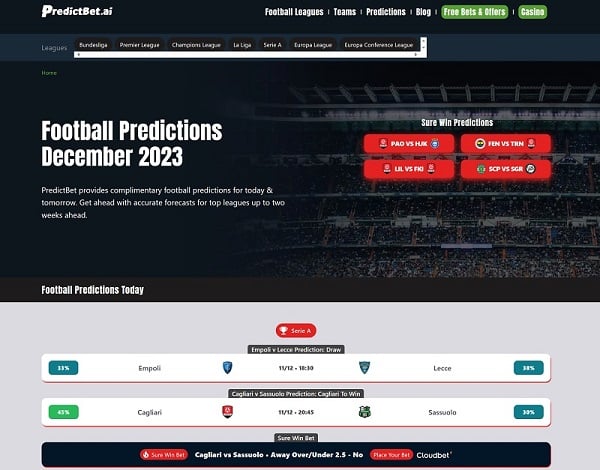 PredictBet Review: Features, Pricing Plans & Cons