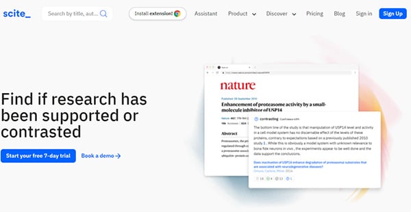 Scite AI - ChatGPT for Research