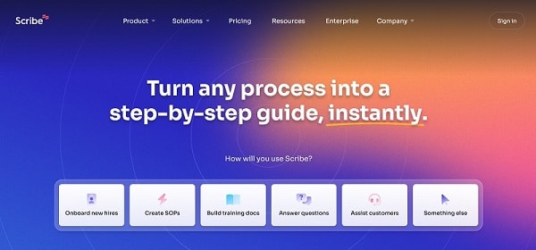 Scribe Review: Features, Pricing Plans & Cons