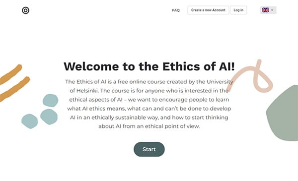 Etika umělé inteligence od University of Helsinki