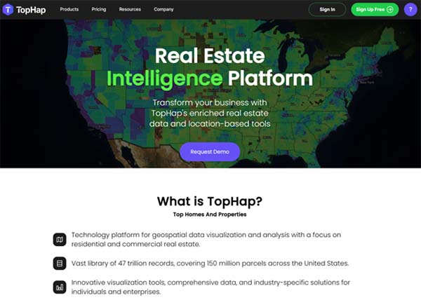 TopHap Real Estate Intelligence Platform