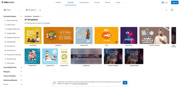 Vistacreate Poster Maker