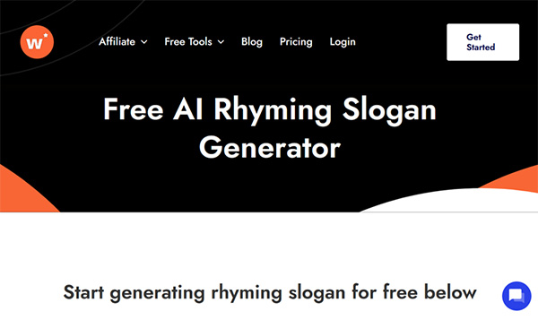 Writecream Free AI Rhyme Generator