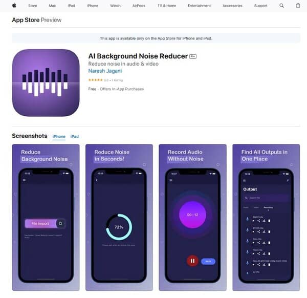 AI Background Noise Reducer