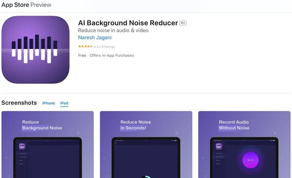 AI Background Noise Reducer