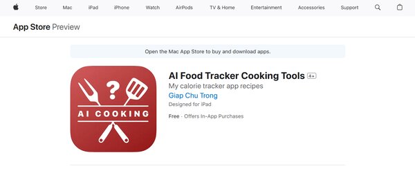 AI Food Tracker Cooking