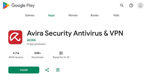 Avira Virus Protection