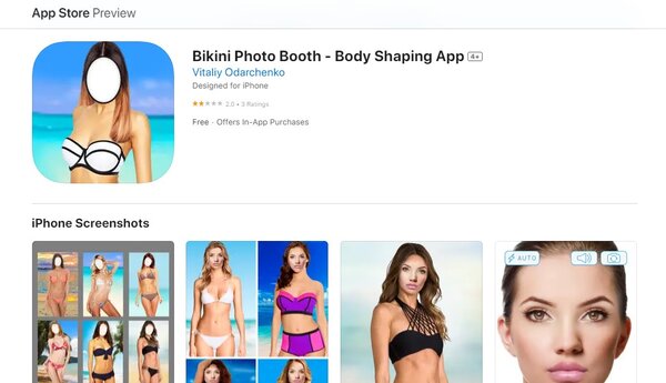 Bikini Photo Booth