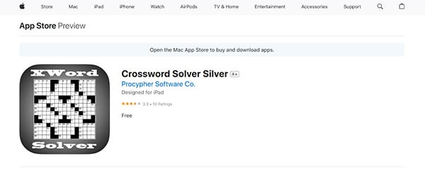 Crossword Solver Silver