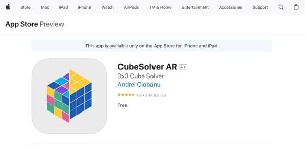 CubeSolver AR