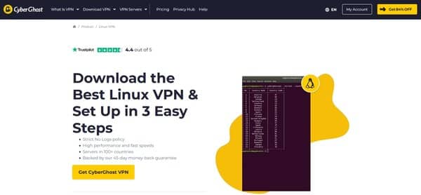 CyberGhost Linux VPN