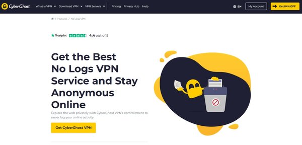 CyberGhost No Log VPN