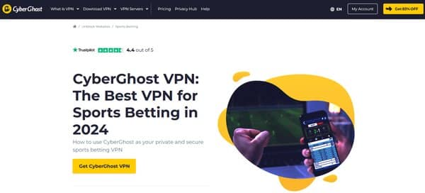 CyberGhost Online Gambling VPN
