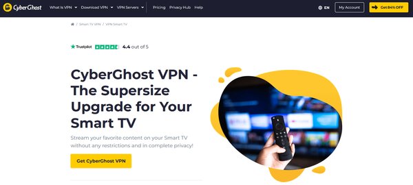 CyberGhost Smart TV VPN