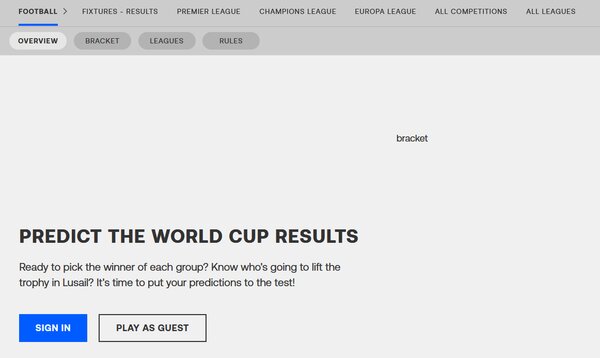 Eurosport AI World Cup Predictor