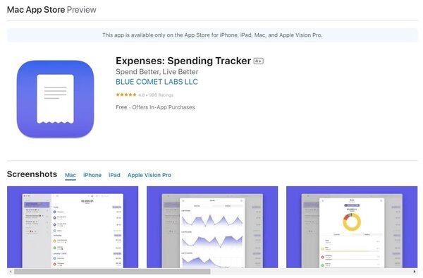 Expenses Spending Tracker