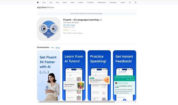 Fluenti AI Language Learning