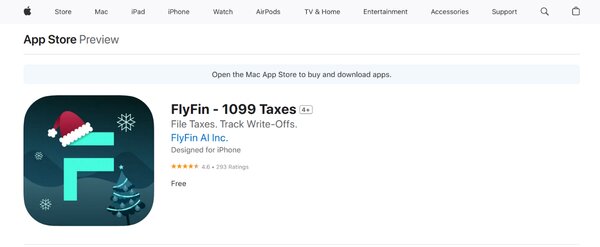 FlyFin 1099 Taxes