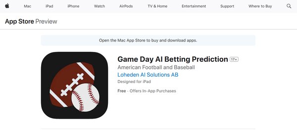 Game Day AI Betting Prediction