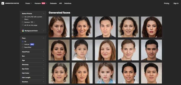 Generated Faces